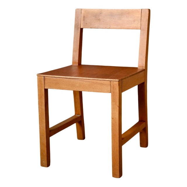 Small Midcentury Wooden Children's Chair, 1950 For Sale