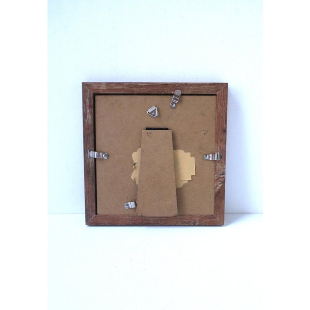 Magenta Artwork Painting Still Life Flowers in Vase For Sale - Image 8 of 8