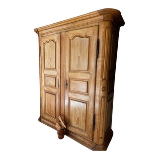 1980s French Countryside Armoire From Mike Bell For Sale