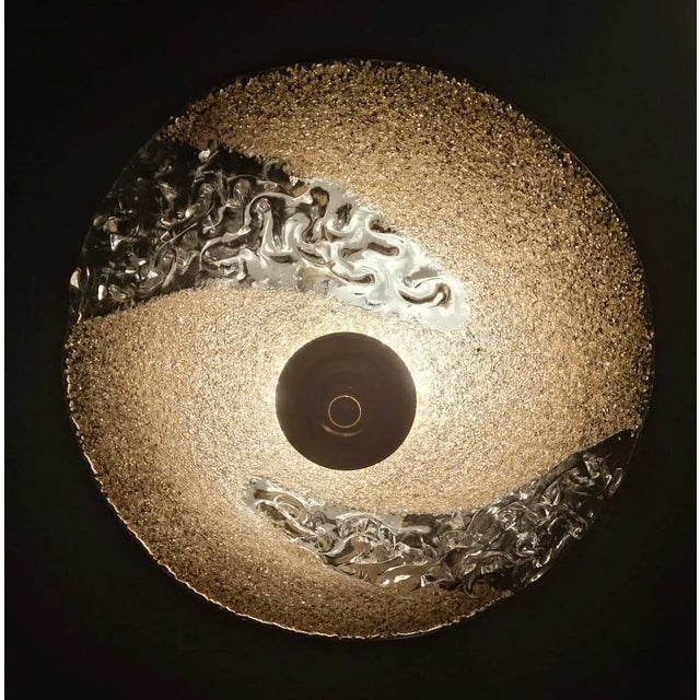 1960s Golden Murano Flush Mount For Sale - Image 10 of 10