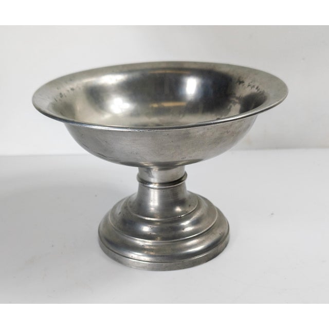 We are selling this great turned pewter bowl. This bowl was probably made as a Baptismal Bowl but would make a great...