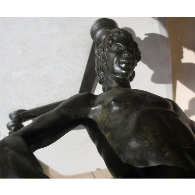 Grand Tour Bronze Satyr Tripod Table For Sale In New York - Image 6 of 15