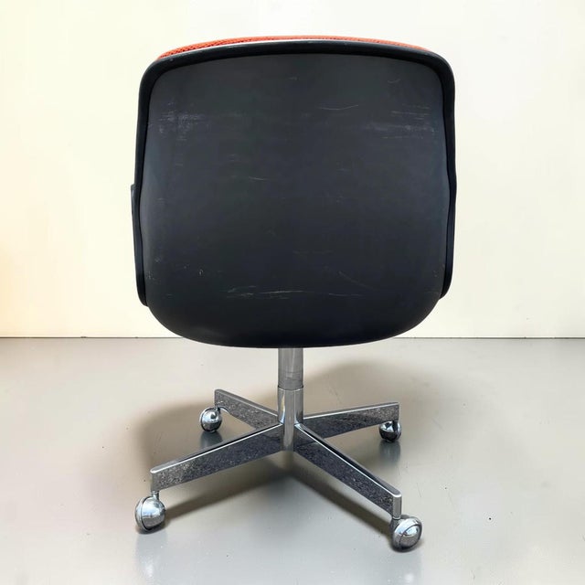 Charles Pollock 1970s Mid Century Modern Charles Pollock Style Office Chair by All Steel For Sale - Image 4 of 10