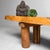 1960s Japanese Organic Live Edge Side Table in Zelkova Wood, 1960s For Sale - Image 5 of 13