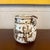 Mid 20th Century Brutalist Japanese Handled Art Pottery Vase For Sale - Image 4 of 8
