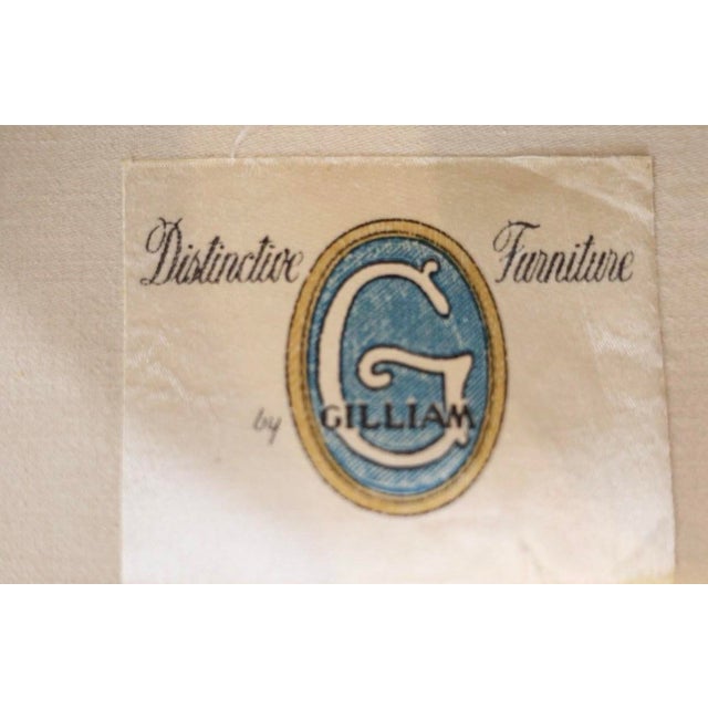 Vintage Mid-Century Modern Tuxedo Sofa For Sale - Image 10 of 12