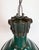 Industrial French Petrol Enamel Pendant Lamp from Sammode, 1950s For Sale - Image 9 of 18