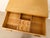 Art Deco Early 20th Century Art Deco Blonde Wood Highboy Dresser With Carved Detail For Sale - Image 3 of 12