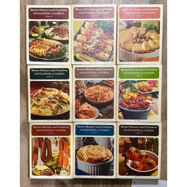 Vintage Better Homes & Gardens Encyclopedia of Cooking (Complete 20-Volume Set) Publisher: Better Homes and Gardens Books...