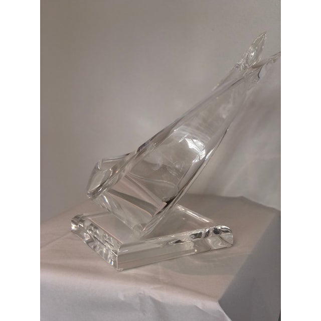 Transparent 1960s Lucite Sculpture by Artist Surace For Sale - Image 8 of 12