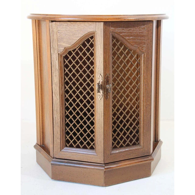 Traditional Barker Bros Moorish Accent Side Table Cabinet For Sale - Image 10 of 13