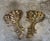 Late Twentieth Century Carved Wood Regency Rococo Style Over Sized Gilt Laurel Leaf Wall Shelves Sconces, a Pair For Sale - Image 6 of 6