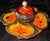Mid-Century Modern California Pottery Lazy Susan For Sale - Image 3 of 12