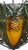French Wrought Iron Glass Chandelier, 1990s For Sale - Image 12 of 15