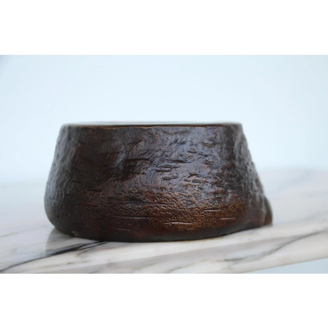 Early 20th Century French Brass Elephant Foot, Signed For Sale - Image 10 of 13