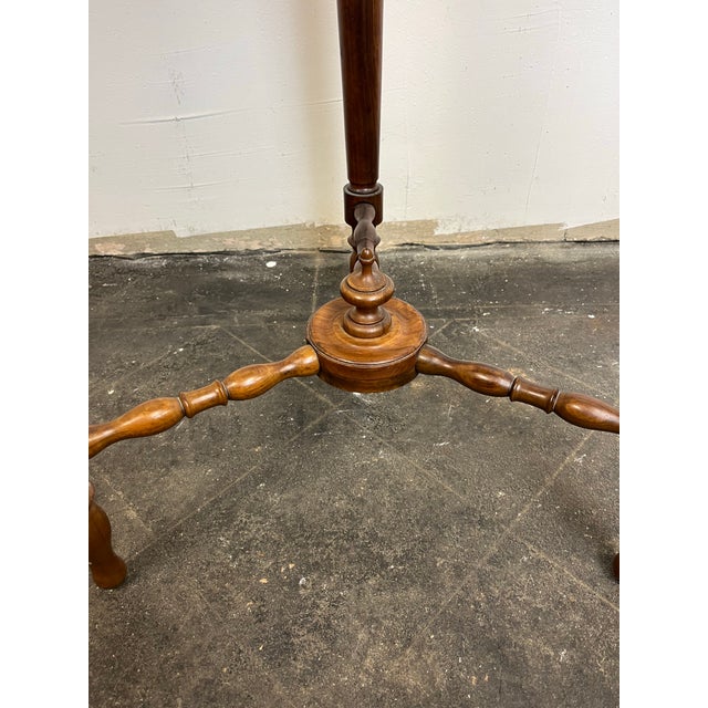 Vintage Envelope Card Table Tri-Fold For Sale - Image 11 of 12