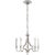 Mykonos Small Chandelier in Polished Nickel Designer: Chapman & Myers Canopy: 4.5" Octagonal Mounting: Chain Socket: 5 -...