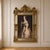 Baroque French Baroque Gold Leaf Portrait Frame With Mirrored Details – Ornate Floral Wall Art For Sale - Image 3 of 3