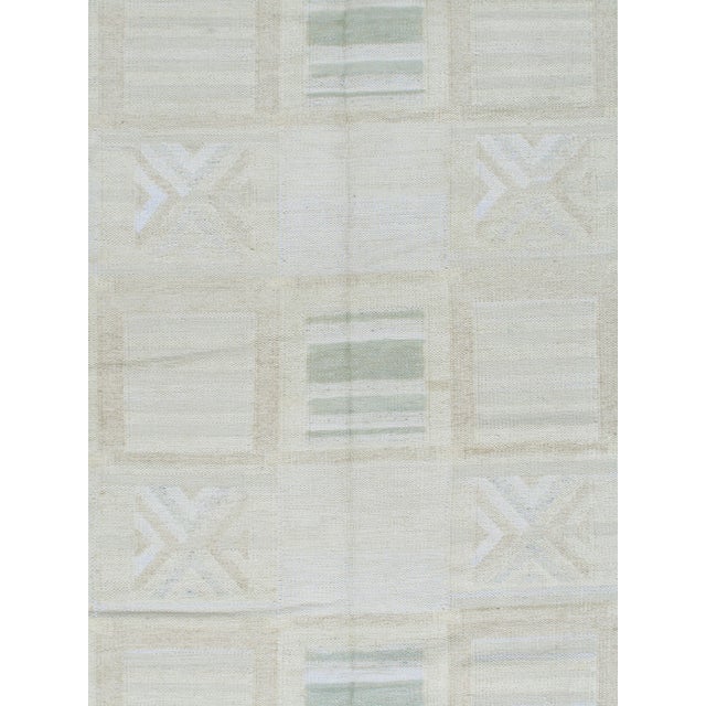 Swedish Style Kilim Deco Rug 11'7 X 14'9 For Sale In New York - Image 6 of 8