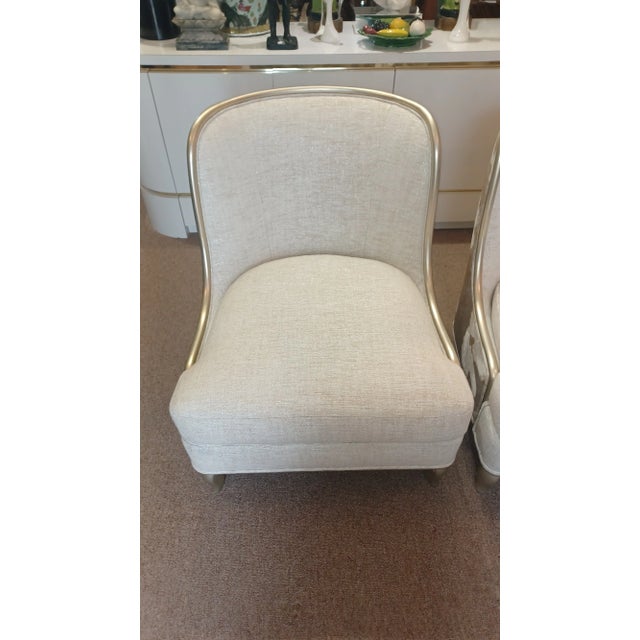 Wood Early 21st Century Pair of Empress Chairs by Baker For Sale - Image 7 of 7