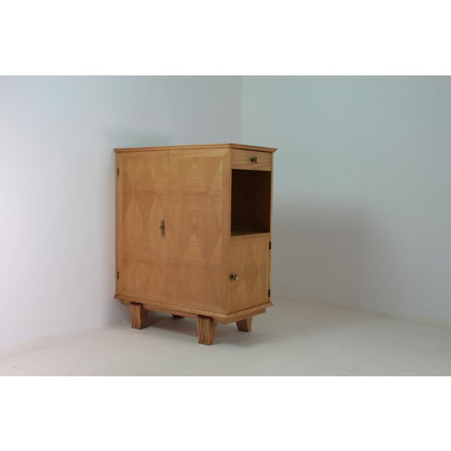 Art Deco Wall-Mounted Sideboard, France, 1950 For Sale - Image 13 of 18