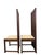 Late 20th Century Custom Arts and Crafts Mission Style Oak Dining Table With Six High-Back Chairs For Sale - Image 4 of 12