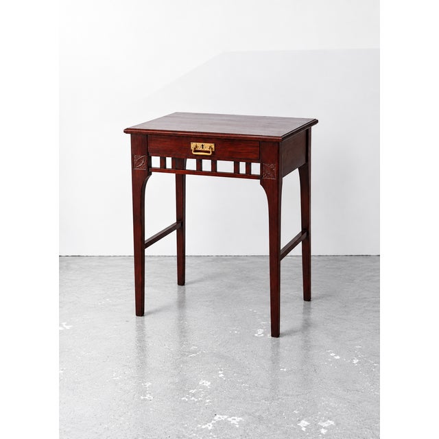 Art Nouveau Side Table, 1890s For Sale - Image 6 of 6