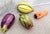 Vintage Majolica Style Hand-Painted Ceramic Fruit, Late 20th Century- Set of 4 For Sale In San Antonio - Image 6 of 12