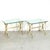 Maison Jansen Pair of Mid-20th C French Gilt Brass & Glass Console Tables by Maison Jansen For Sale - Image 4 of 12