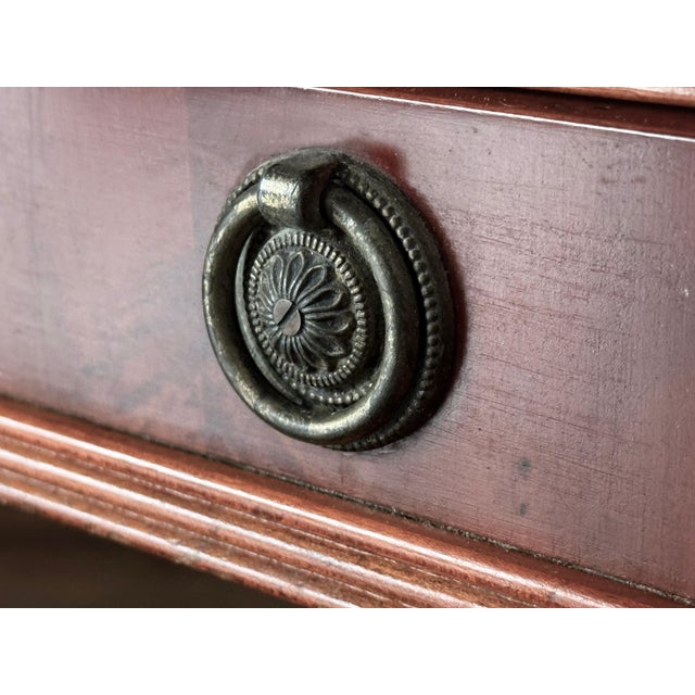 Early 20th Pair of Oak Nightstands with drawer and One Shelve For Sale - Image 13 of 18
