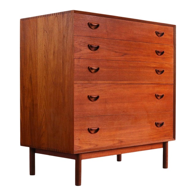 Peter Hvidt & Orla Mølgaard Nielsen Tall Boy Dresser For Sale