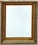 Assembled Pair of Gilt Framed Wall Mirrors With Sienna Trim and Floral Border For Sale - Image 4 of 11