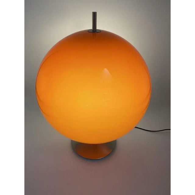 Glass Ball Lamp with Rotatable Screen by Frank Bentler for Wila Leuchten, 1960s For Sale - Image 7 of 13