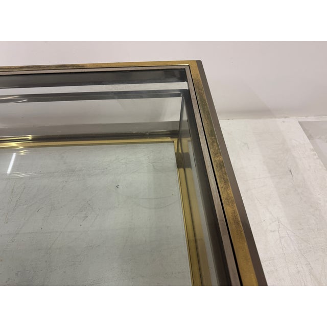 Sliding Top Vitrine Coffee Table, 1970s For Sale - Image 9 of 17