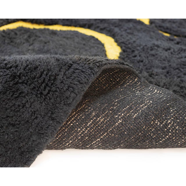 Hand-Knotted Wool Rug by Azele Studio For Sale - Image 9 of 10