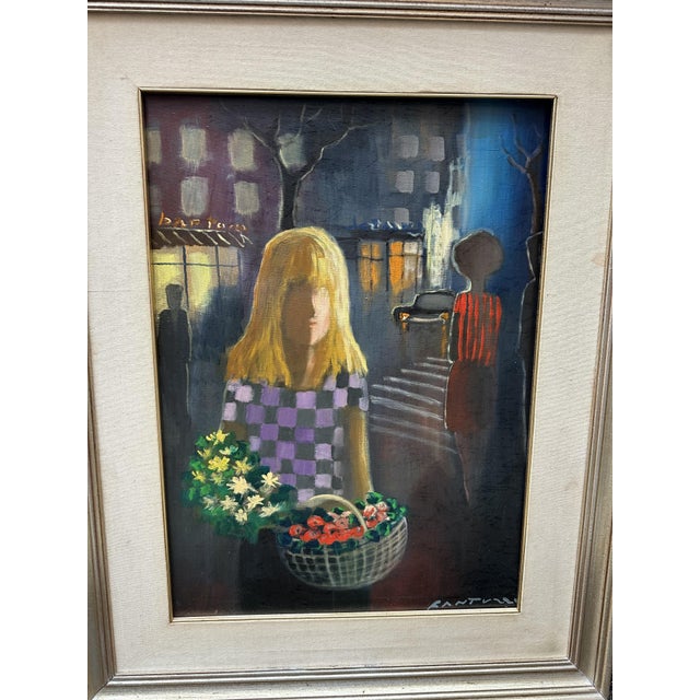 1970s Eliano Fantuzzi, Composition, 1972, Oil on Canvas, Framed For Sale - Image 5 of 7