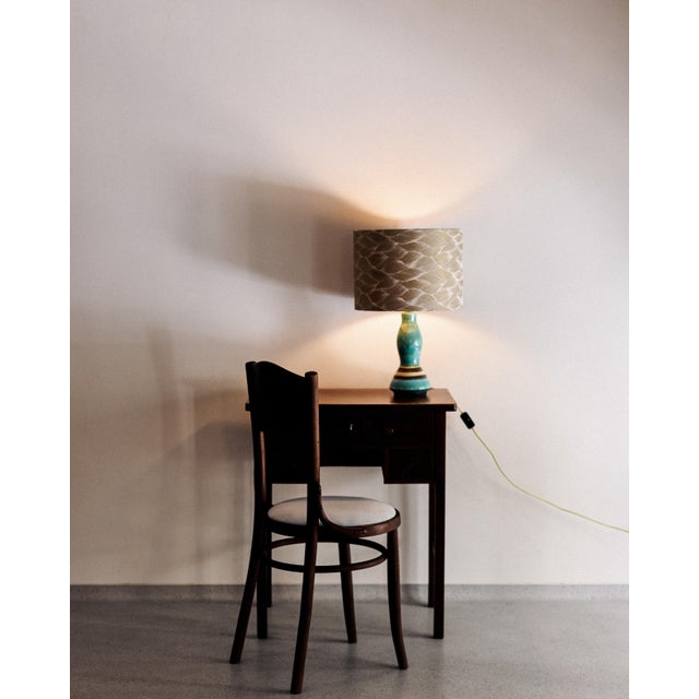 1970s Artisan Table Ceramic Lamp, 1970s For Sale - Image 5 of 7