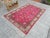 Dark Pink Vintage Oushak Floor Carpet For Sale - Image 8 of 10