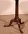 19th Century Mahogany Side Table with Carved Top For Sale - Image 4 of 11