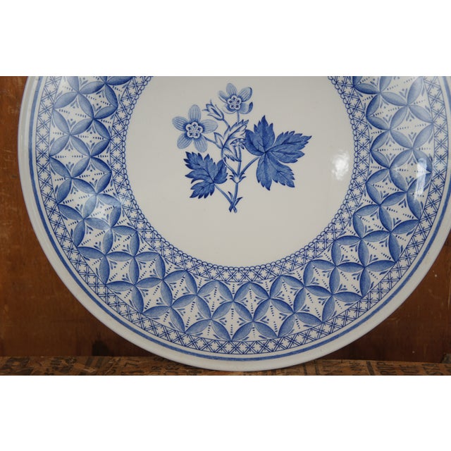 Vintage English Spode Blue Italian China Pitchers Trivet Plates