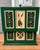 1980s Vintage Golf Motif Cedar Desktop Tabletop Humidor Storage For Sale - Image 5 of 9