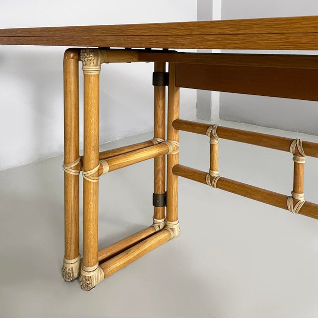 Modern American Console by Lyda Levi for McGuire Company, 1970s For Sale - Image 17 of 18