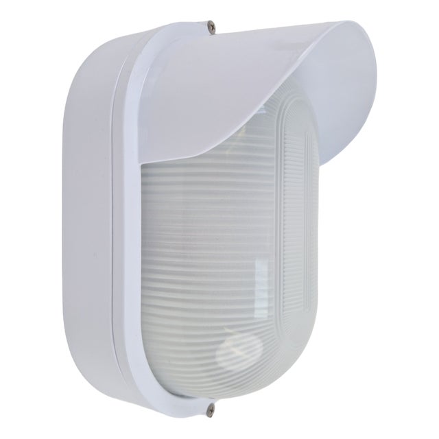 Vintage Simes Outdoor Wall Lamp in Metal & Glass, Italy, 1980s For Sale