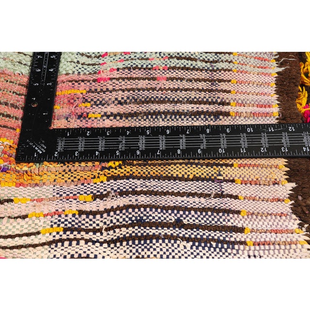 Textile Vintage Azilal Moroccan Rug, 05'07 X 09'10 For Sale - Image 7 of 10