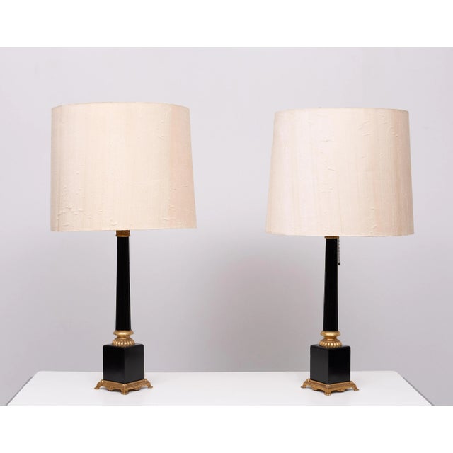 Large Column Table Lamps from Loevsky & Loevsky, USA, 1970s, Set of 2 For Sale - Image 12 of 12