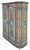 Folk Art Painted Wardrobe in Fir, 1808 For Sale - Image 3 of 18