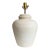 Late 20th Century Post Modern Alsy Textured Plaster Ginger Jar Lamp For Sale
