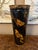 Vintage English Planter Jardiniere Urn Bird Decoupage Black Tole Aviary Décor For Sale - Image 15 of 18