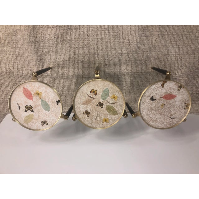 Wood 1950s Mid Century Modern Stacking Butterfly Top Tables - Set of 3 For Sale - Image 7 of 10