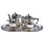 Art Nouveau Silver Coffee & Tea Set on Tray, 1890s, Set of 5 For Sale - Image 14 of 14